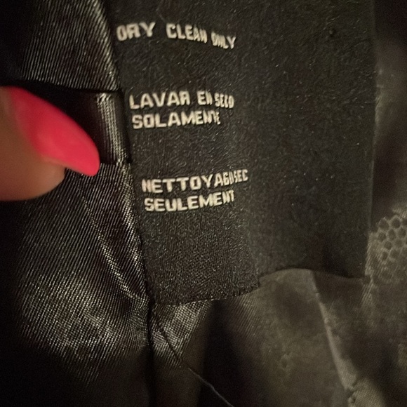 GUESS LOS ANGELES PEACOAT BELTED BLEND WOOL COAT. - Picture 11 of 11